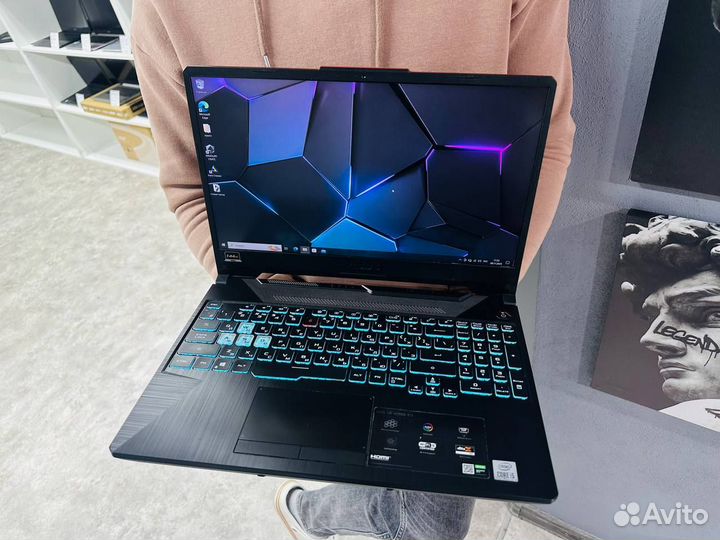 Asus TUF gaming: 1650ti/32gb ram (рассрочка)