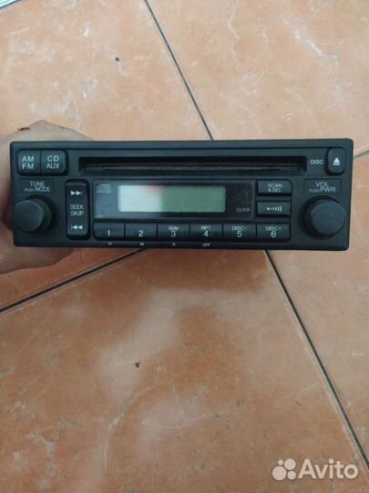 Магнитола на Honda Odissey 2000