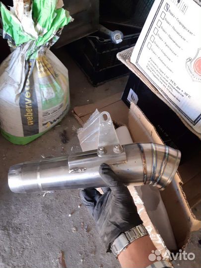 Глушитель прямоточный бу