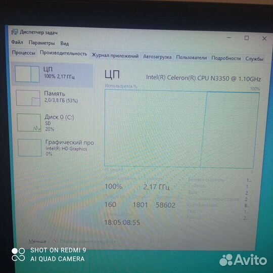 Ноутбук 2 ядра Prestigio 141 C5