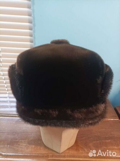 Кепка мужская из меха нерпы 58 р-р