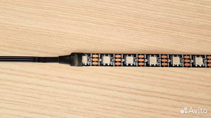 Новая Светодиодная Argb лента 100 см 5V 3 PIN IP65