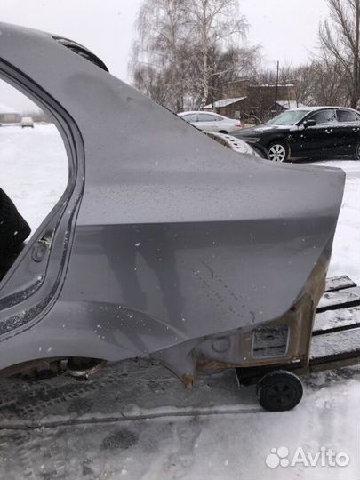 Крыло заднее четверть лев chevrolet aveo T250 1.4