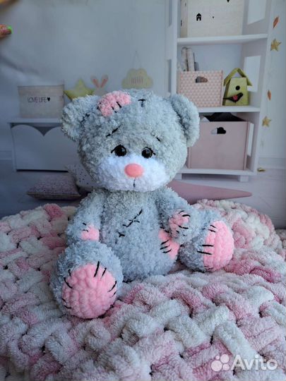 Вязаный медведь