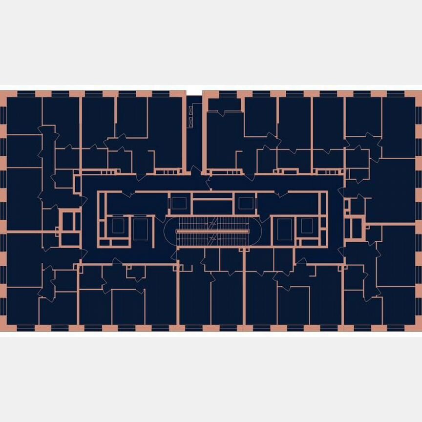 2-к. квартира, 59,6 м², 11/32 эт.