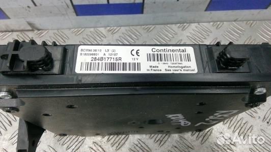 Блок комфорта renault megane 3 (DSL02M301)