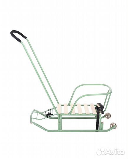 Санки детские со спинкой