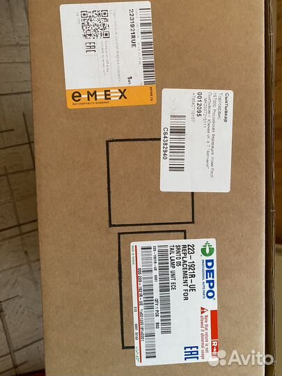 Фонари Depo на Kia Sorento