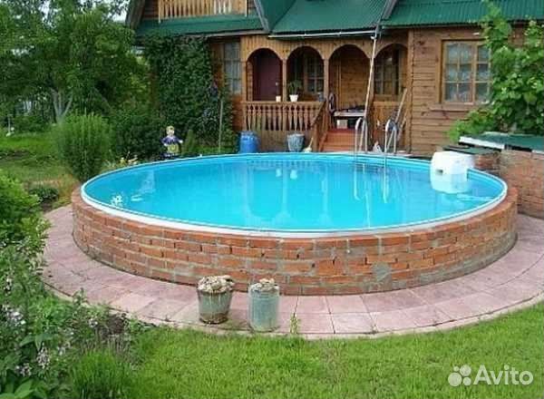 Пластиковый бассейн