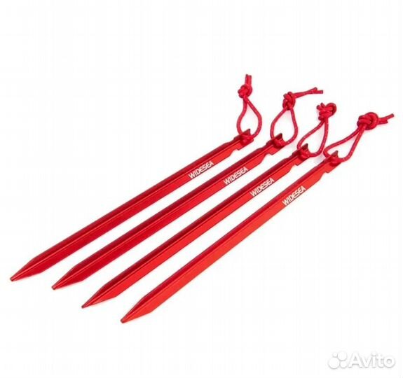 Колышки для палатки алюминиевые 23см