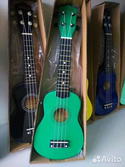 Новая укулеле с гарантией