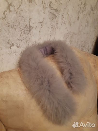 Меховой воротник 74 см
