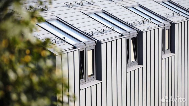 Фальцевая кровля кликфальц без посредников