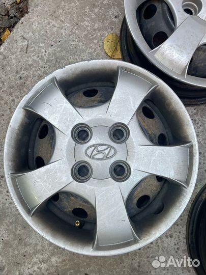 Диски hyundai accent 5x13 4x100 ET46 DIA 54.1