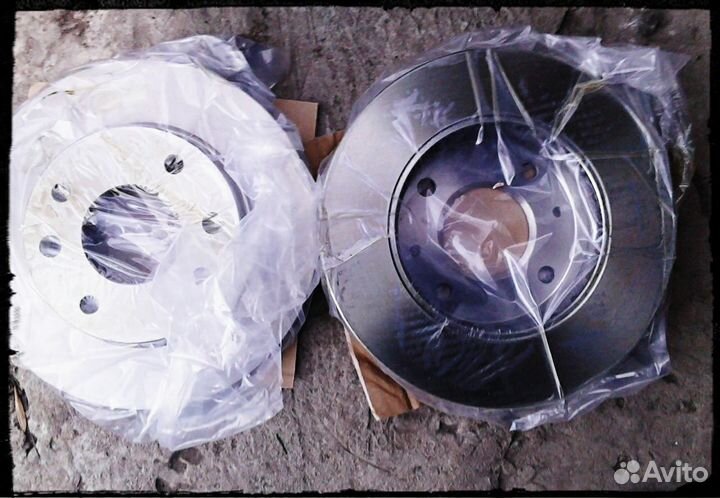 Диск тормозной (перед) на Хундай акцент