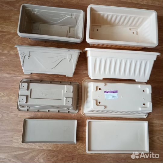 Кашпо подвесное и ящички для цветов