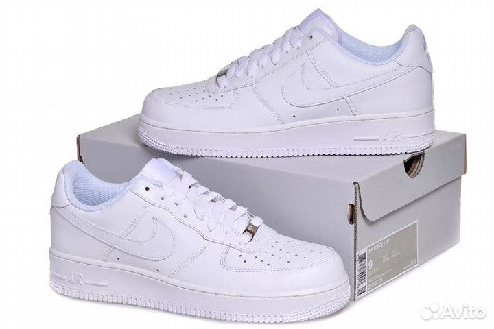 Кеды Nike Air Force 1 Tripple White белые