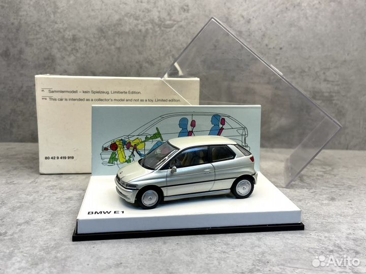 Коллекционная модель BMW E1 Minichamps 1:43