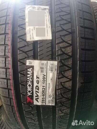 Yokohama Avid GT S35A 285/40 R21 и 315/35 R21 109V