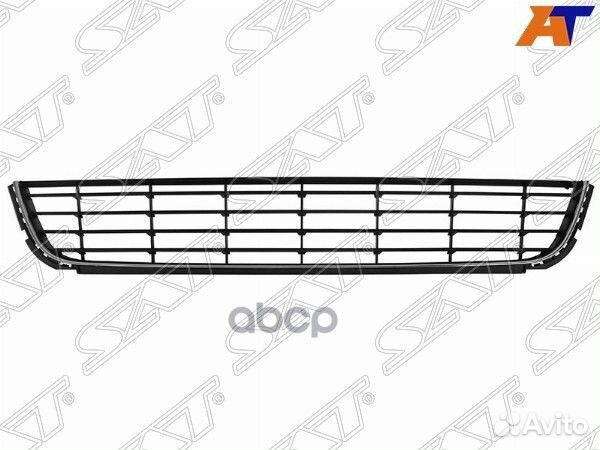 Решетка в бампер VW golf VI 08-12 5D ST-VW17-00