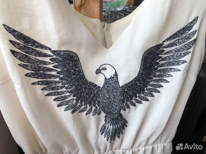 Платье летнее с вышивкой