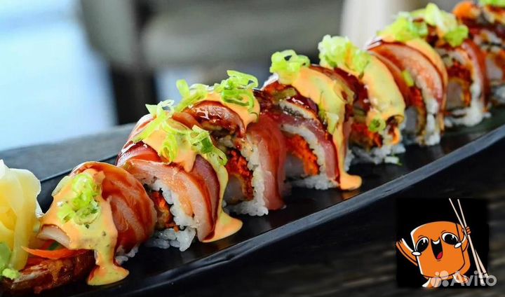 Франшиза роллы/суши с маркетингом