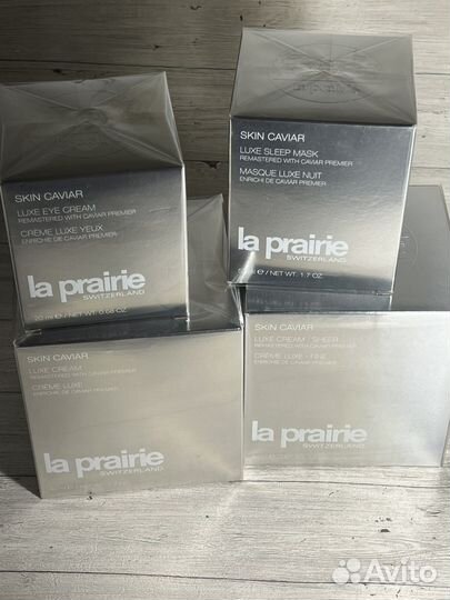 La Prairie skin caviar luxe кремы/маски