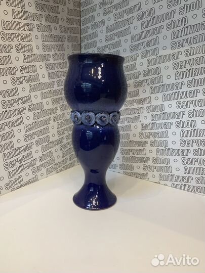 Ваза перевёртыш. Обливная керамика