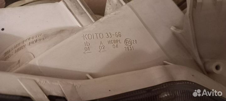 Фара toyota camry 30