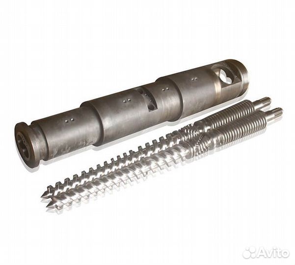 Конические шнековые пары (шнеки) для пвх и дпк