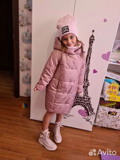 Пальто для девочки куртка