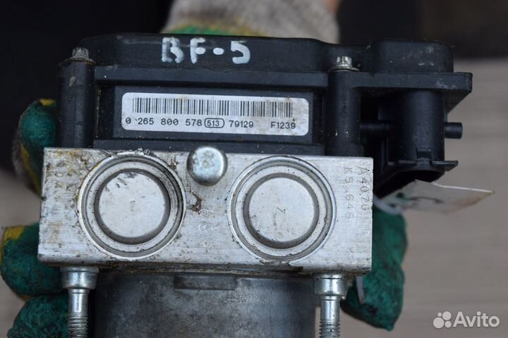 Блок ABS Isuzu D-Max 2 2012 0265231047