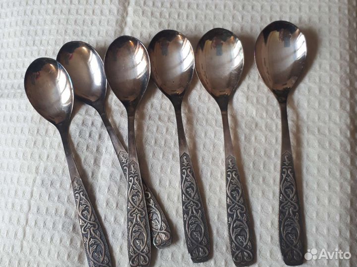 Мельхиоровые ложки СССР