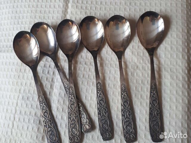 Мельхиоровые ложки СССР