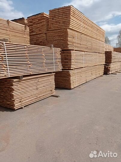 Доска сухая строганная