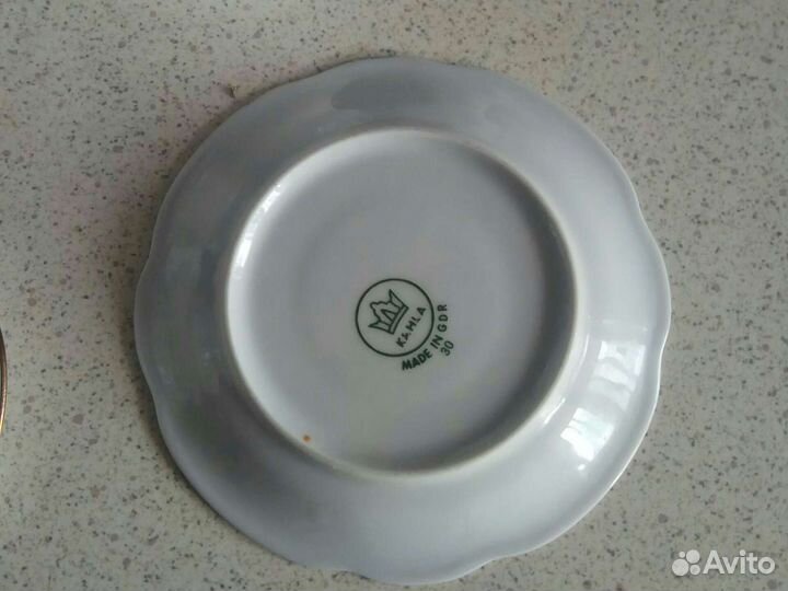 Сервиз кофейный фарфоровый гдр