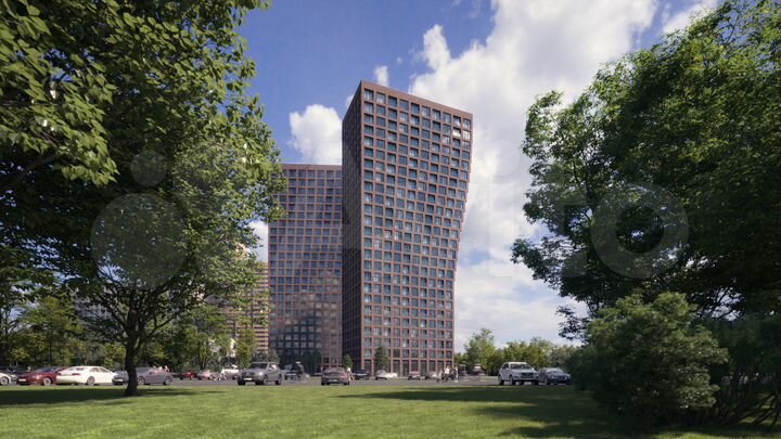 1-к. квартира, 45,6 м², 22/25 эт.