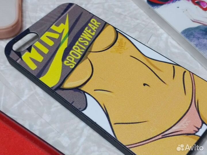 Чехлы на iPhone 5 5s se оригинал 4шт