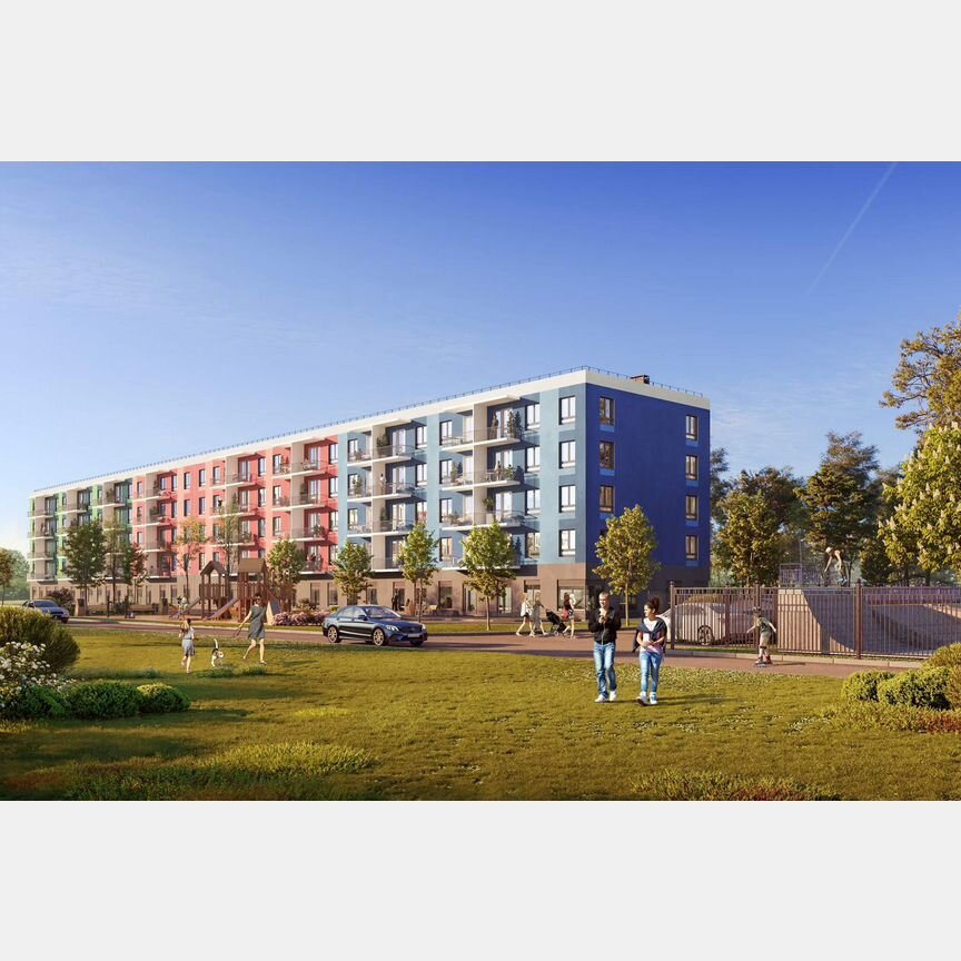 1-к. квартира, 36,4 м², 5/5 эт.