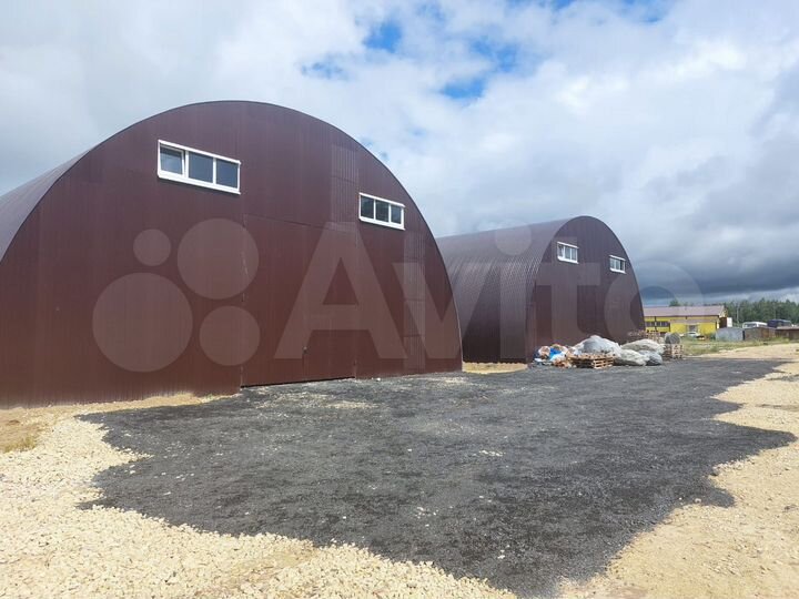 Ангар утеплённый 450 м2