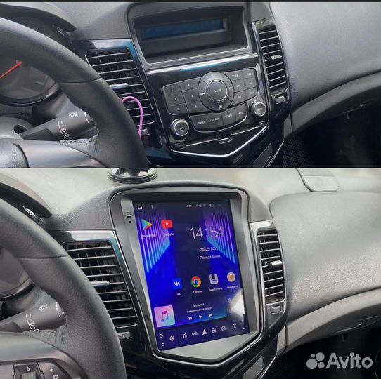 Магнитола android Chevrolet Cruze 2008-2012