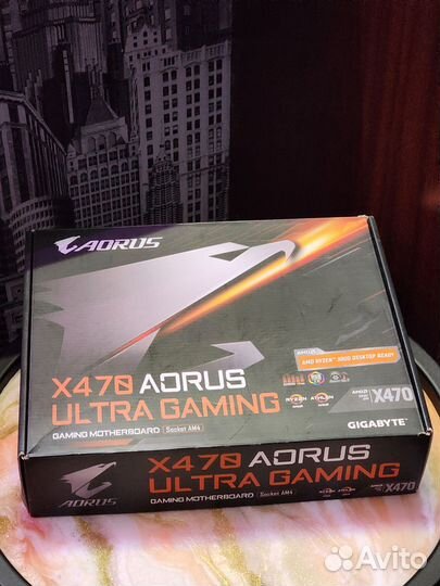 Материнская плата X470 Aorus Ultra gaming