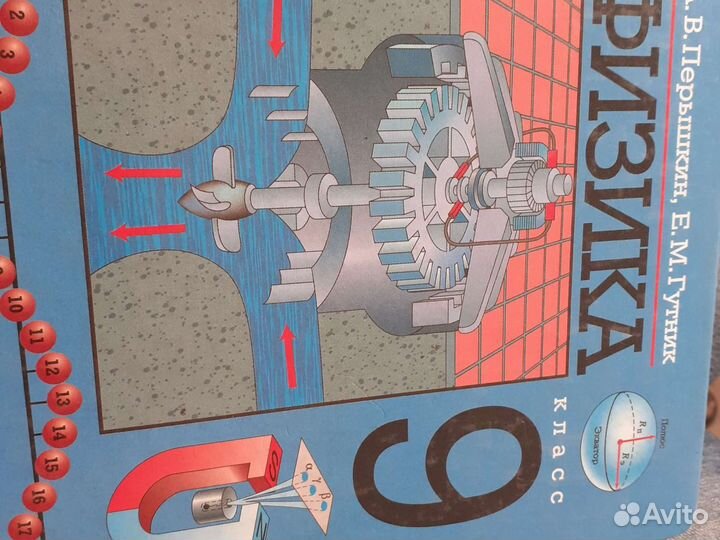 Учебник физика 7, 8, 9 класс. Перышкин