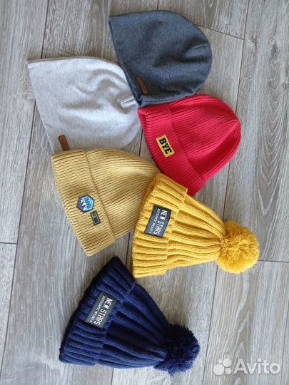 Шапка на мальчика 48,50,52 размер