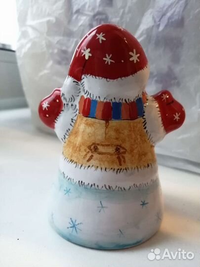 Снеговик майолика