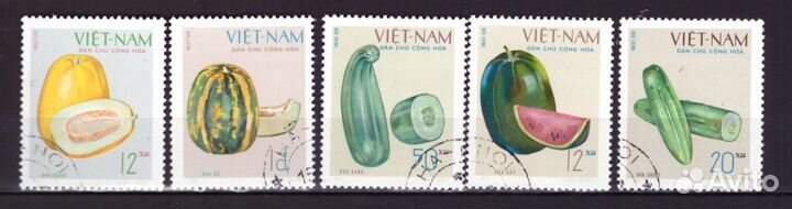 Вьетнам, 1969. Овощи (гаш.)