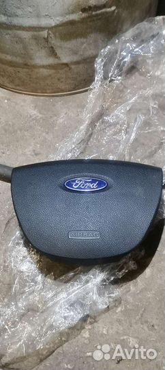 Подушка безопасности в руль ford focus 2