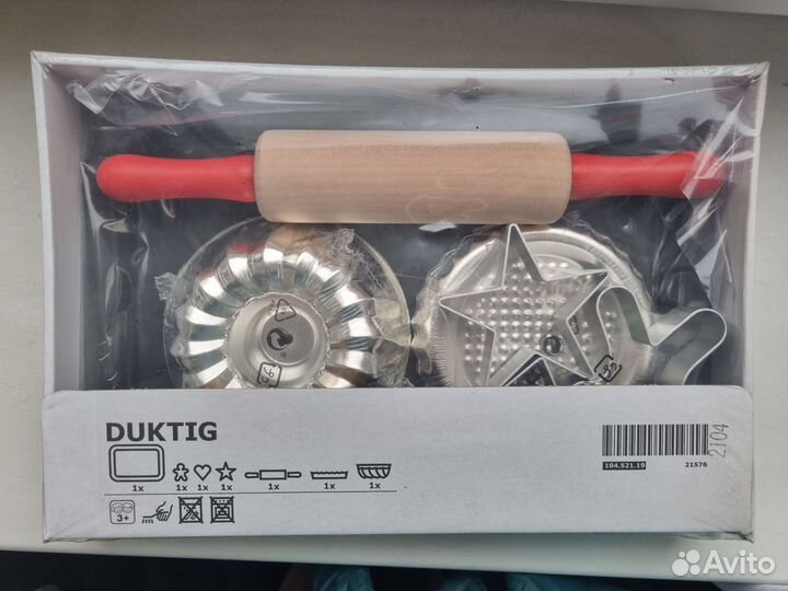 Икеа Детский игровой набор для выпечки Duktig