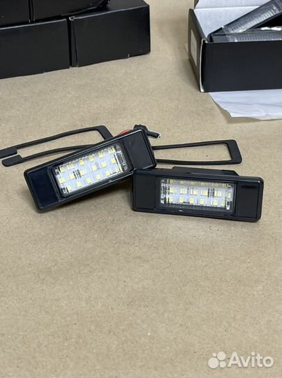 Светодиодная подсветка номера Nissan все модели