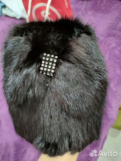 Шапка норковая